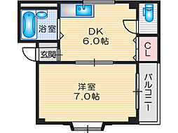 間取図画像 1DK