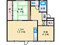 富田第二住宅71棟5階5.2万円