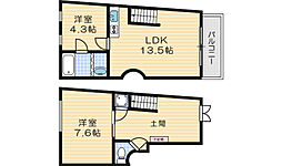 CuRVA 2SLDKの間取図画像