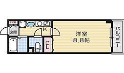 コラソン・パラシオ 1Kの間取図画像