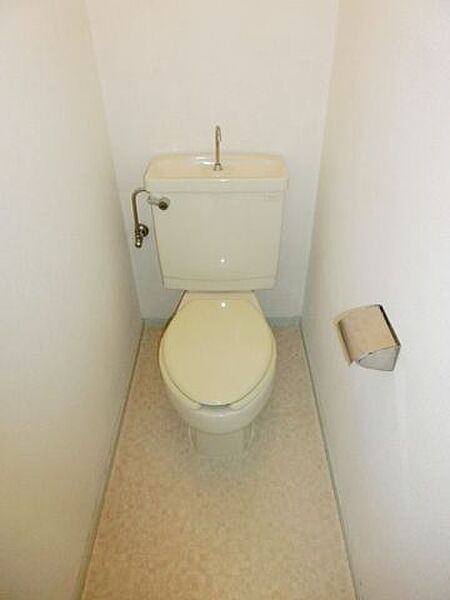 画像9:トイレはシンプルですね。