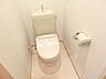 トイレ：シンプルなトイレです。