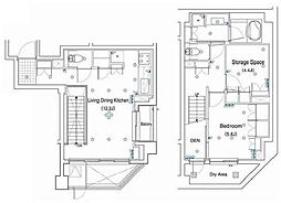 東急田園都市線 池尻大橋駅 徒歩10分の賃貸マンション 1階1SLDKの間取り