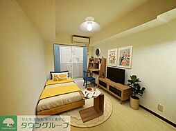 東急田園都市線 桜新町駅 徒歩7分の賃貸マンション 2階1Kのリビング/ダイニング