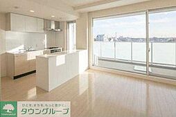 小田急小田原線 祖師ヶ谷大蔵駅 徒歩10分の賃貸マンション 5階1SLDKのリビング/ダイニング