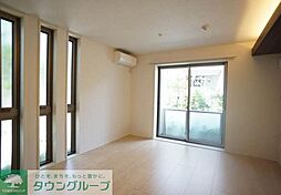 東急東横線 都立大学駅 徒歩5分の賃貸マンション 1階2LDKのリビング/ダイニング