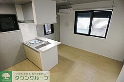 東急田園都市線 用賀駅 徒歩12分の賃貸マンション 2階ワンルームのリビング/ダイニング