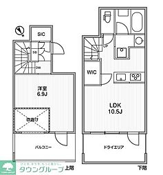 GRANDUO用賀5 1LDKの間取図画像