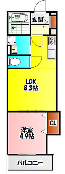 同じ建物の物件間取り写真 - ID:227075390062