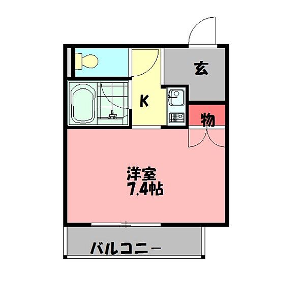 扇商事マンション ｜大阪府守口市橋波西之町２丁目(賃貸マンション1K・3階・19.86㎡)の写真 その2