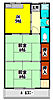 中野マンション4階4.5万円
