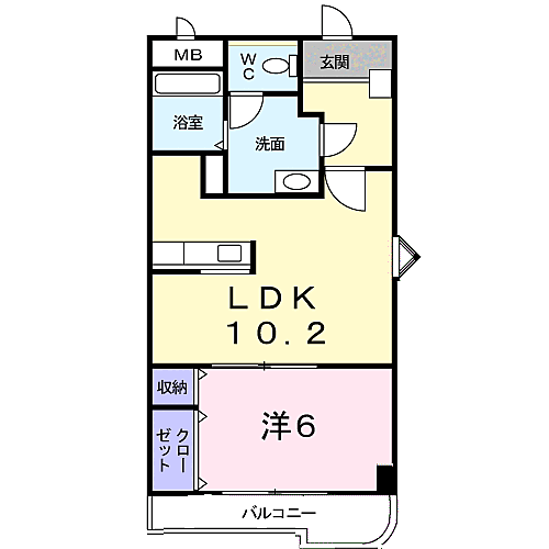 同じ建物の物件間取り写真 - ID:227080686654