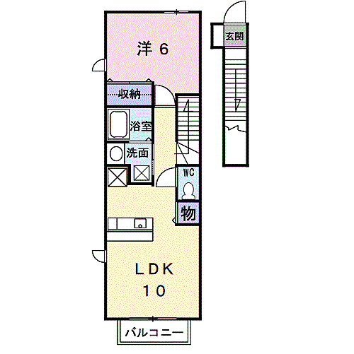 同じ建物の物件間取り写真 - ID:227082622596