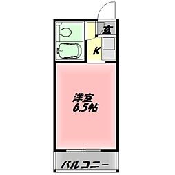 間取図画像 1K