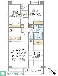 ISM南柏 1階3LDKの間取り