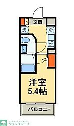 間取図画像 1K
