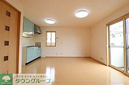 リシアンサス・ガーデン　A A201 2階2LDKのリビング/ダイニング