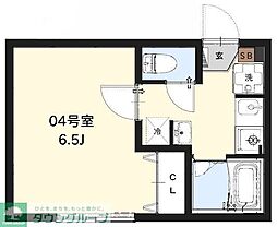 La Premiere 1Kの間取図画像