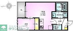 レガリストラカンパネラ 1LDKの間取図画像