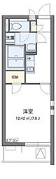 レオパレスクレイノミュートステセラ2 1Kの間取図画像