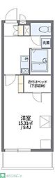 レオパレスボヌールドゥマン 1Kの間取図画像