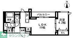 ディーズプラス篠崎 1LDKの間取図画像