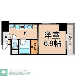 ラニカイビレッジ 1Kの間取図画像
