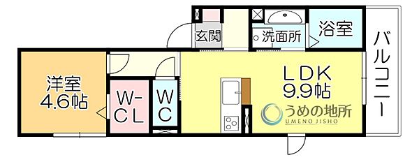 同じ建物の物件間取り写真 - ID:240027628250