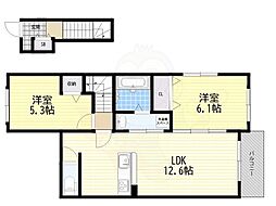 メゾン・デ・クール 2階/-