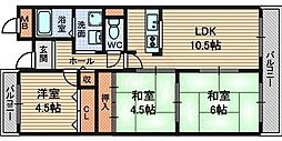 フォレスト・ヴィラ 3LDKの間取図画像
