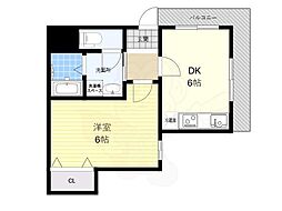 KT-3 1DKの間取図画像