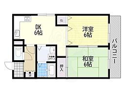 コスモハイツ 1階/-