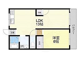 阪急神戸本線 園田駅 徒歩13分 3階/-