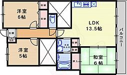 JR福知山線 塚口駅 徒歩13分 6階/-