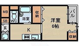 シエテ野間 1階/106