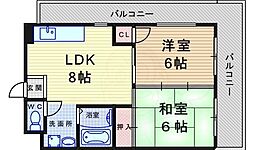 ウェルハイツ東園田 5階