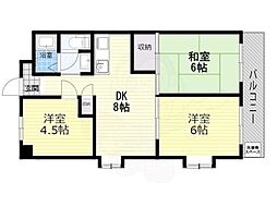 シャン堀之内 2階