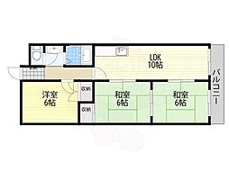 第3カシノハイツ 2階