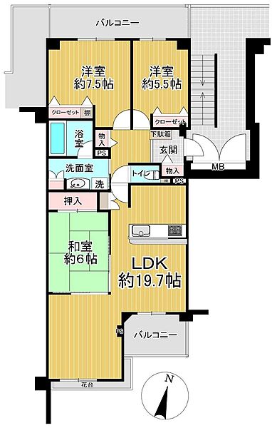 間取り：329000130288