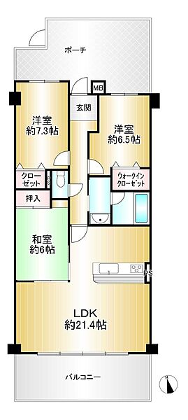 間取り：329000137073