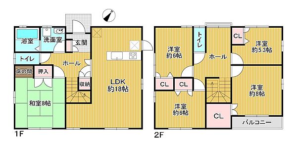 間取り：329000137653