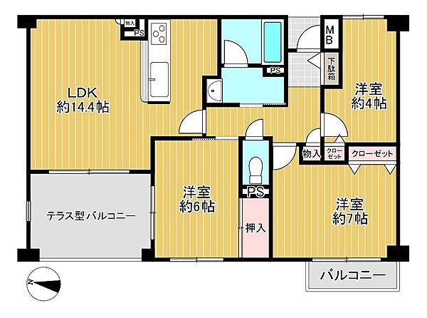 間取り：329000142368