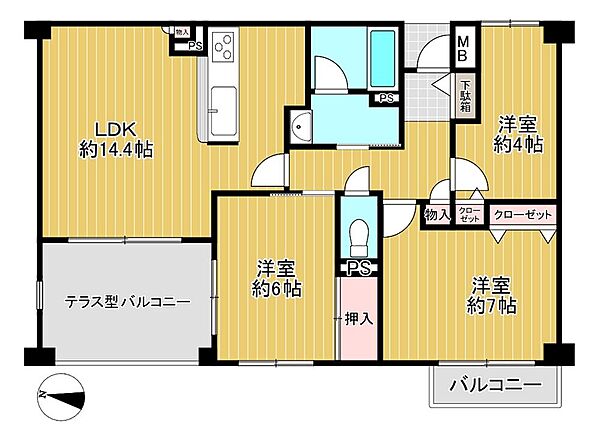 間取り：329000144128