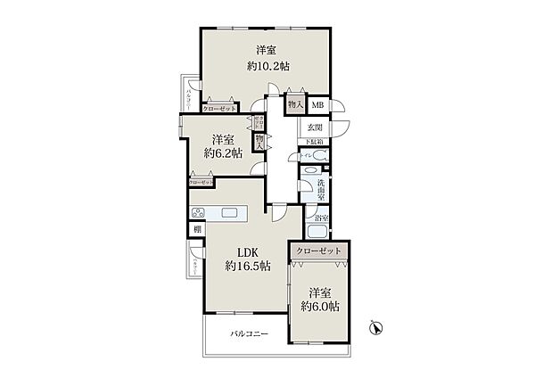 間取り：326000218293