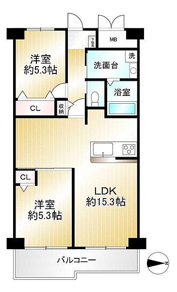 間取り：326000243126