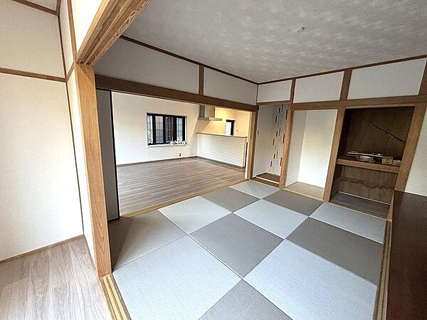 1階和室（広縁あり）タタミ新調