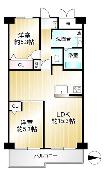 間取り：326000272418