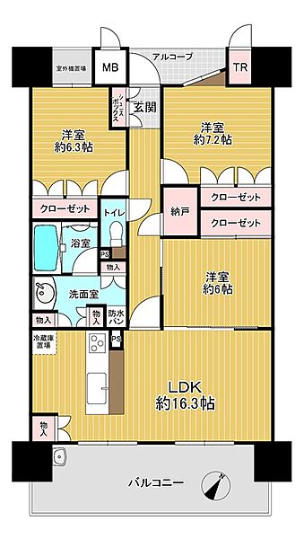 間取り：326000272421
