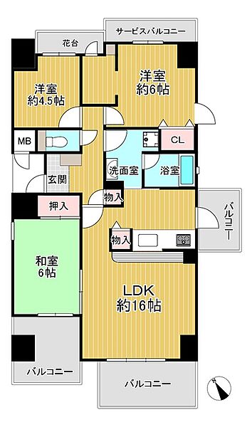 間取り：326000272423