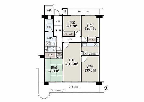 間取り：326000228695